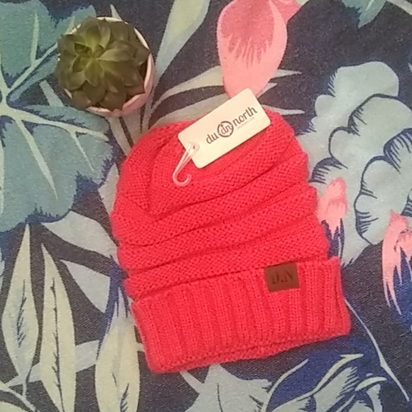 du north Accessories - NWT du north Pink Beanie Hat